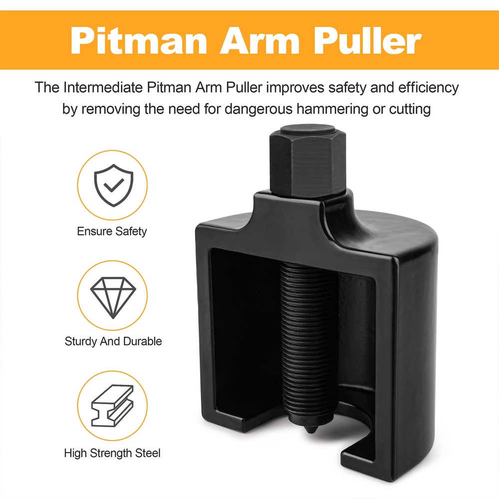 Intermediate Pitman Arm Puller for Class 3–5 Vehicles, Efficient Removal Tool