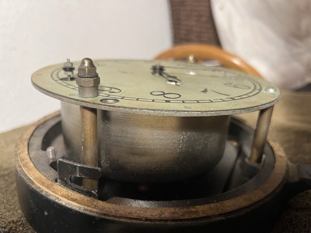 Vintage General Electric CS-9 Ship's Clock. Working & In Great Condition.
