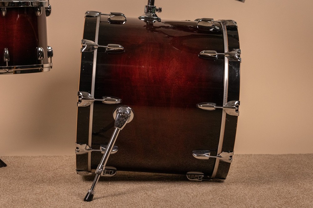 2000s Gretsch Renown Cherry Burst Gloss Drum Set