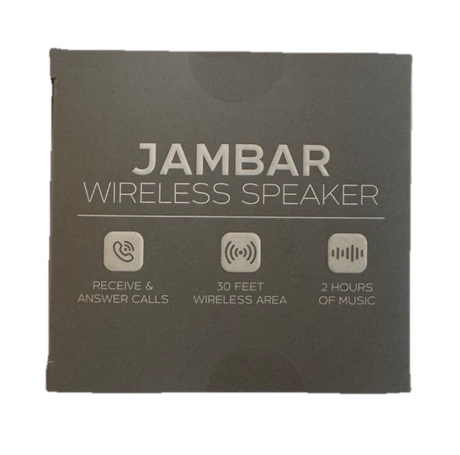iHip JamBar Bluetooth Speaker White Portable Wireless 5W USB