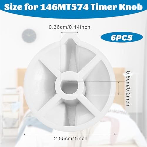 4 Pcs Timer Switch Knob Compatible with for Intermatic - 146MT574 Timer Knob