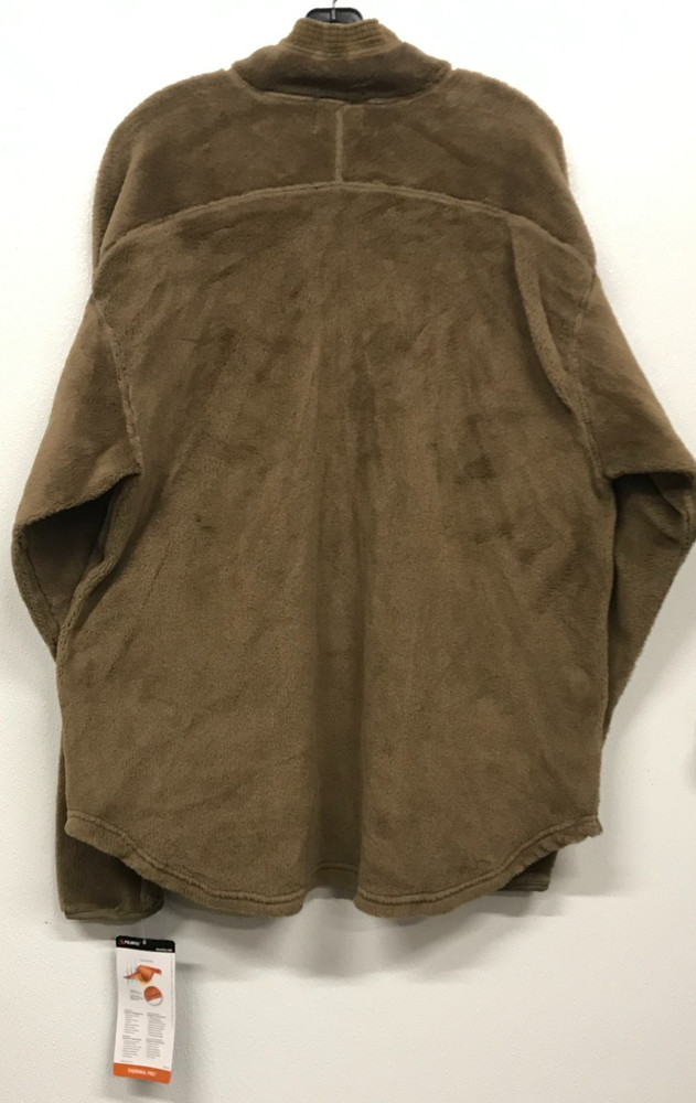 HALYS STEPS Coyote Brown Block 1 Level 3 Polyester Jacket USGI Large Regular NOS