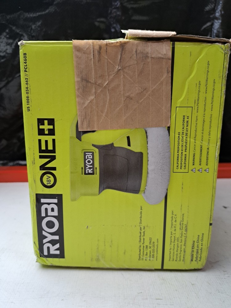RYOBI 18V ONE+ 6" 2-Speed Buffer PCL460B Tool Only