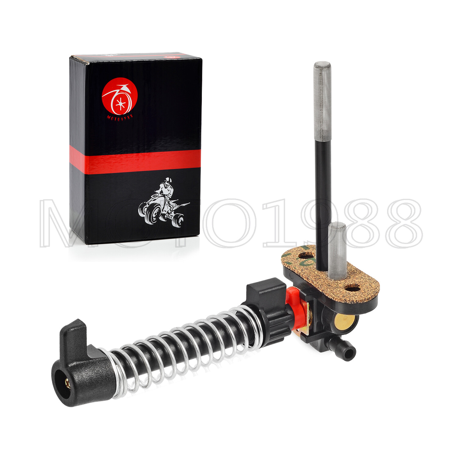 Fuel Valve Petcock & Lever knob SPRING For Polaris Sportsman 400 7051006 5431391