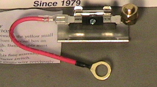 1928-1931 Model A Ford Starter Fuse Assembly with Instructions