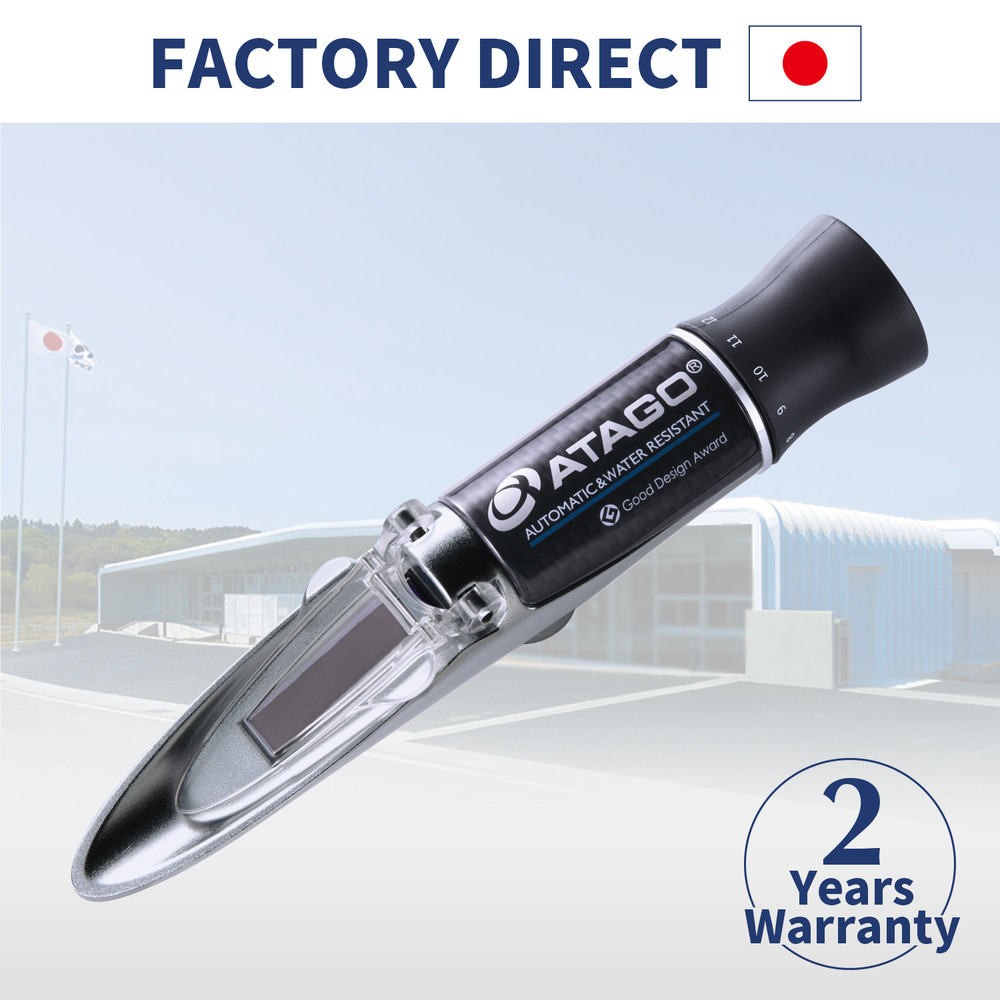 ATAGO Official Site Hand Held Refractometer for Milky Samples MASTER-53S