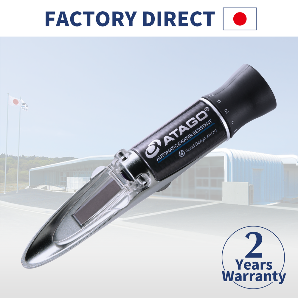 ATAGO Official Site Hand Held Refractometer for Milky Samples MASTER-53S