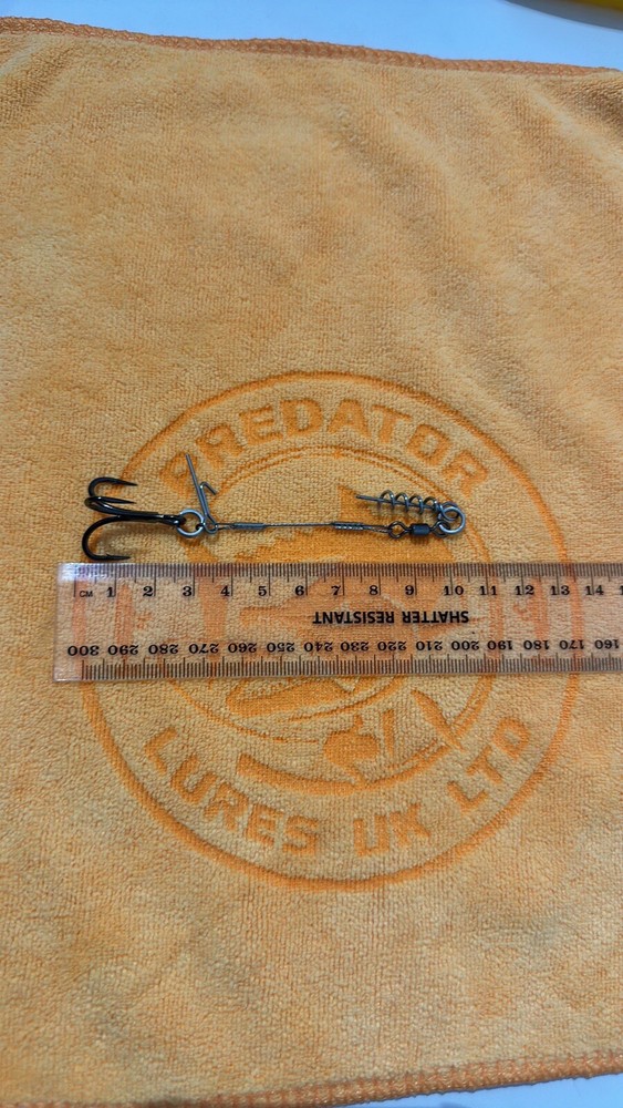 50lb Stainless Pike Single Stinger