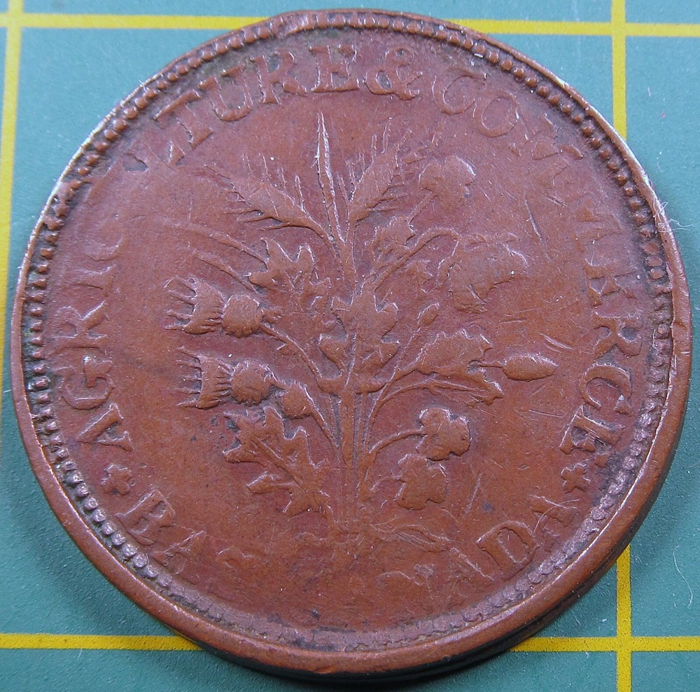 Lower Canada Un Sou Token LC-30D
