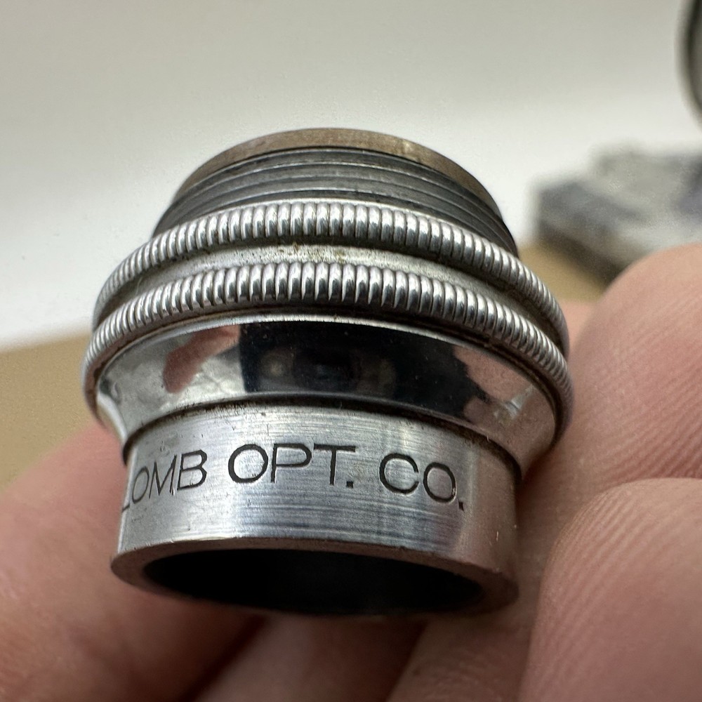 Vintage Bausch & Lomb 40mm 51 Microscope Objective Lens