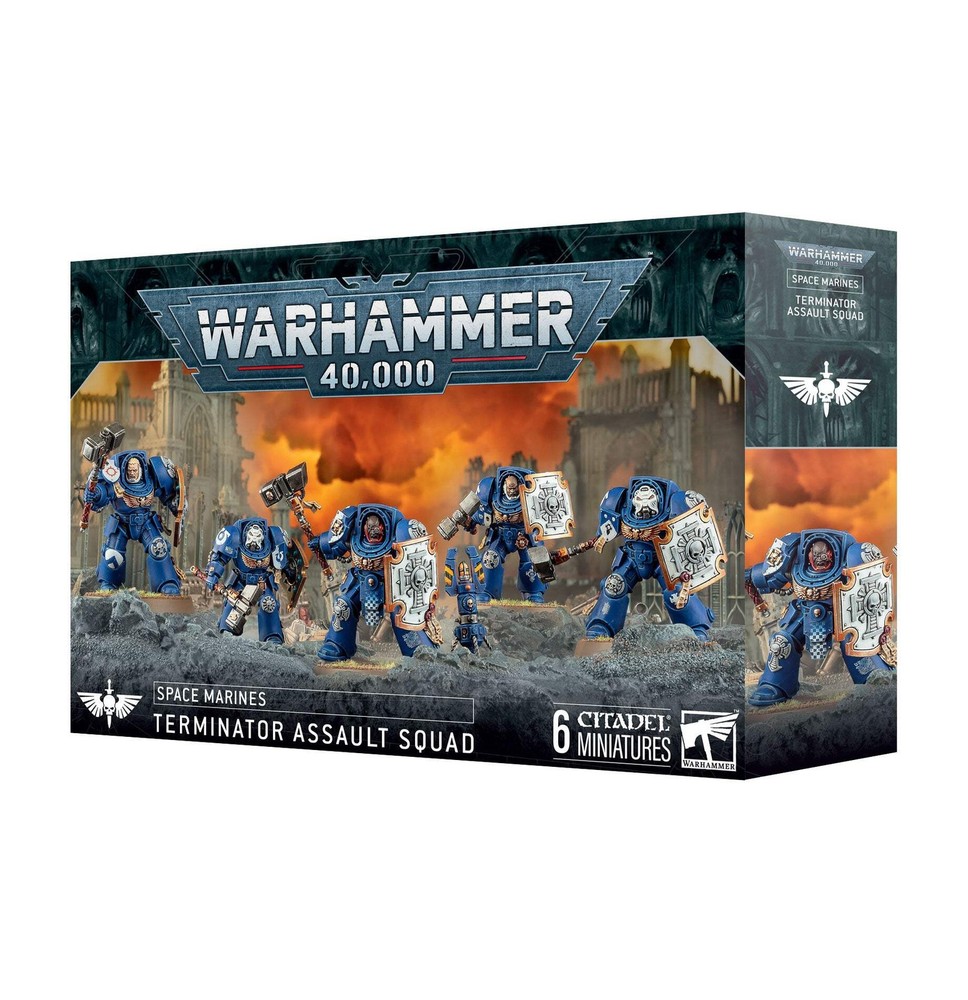 Terminator Assault Squad Space Marines Warhammer 40K