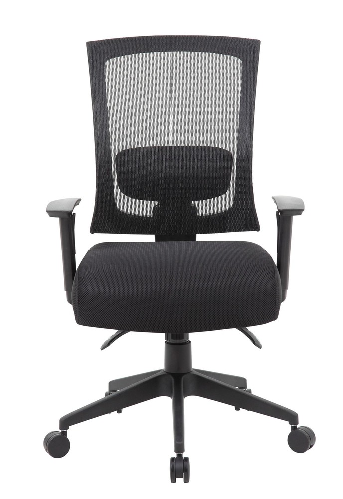 Boss Contract Mesh Back Task Chair MODEL # B6716-BK