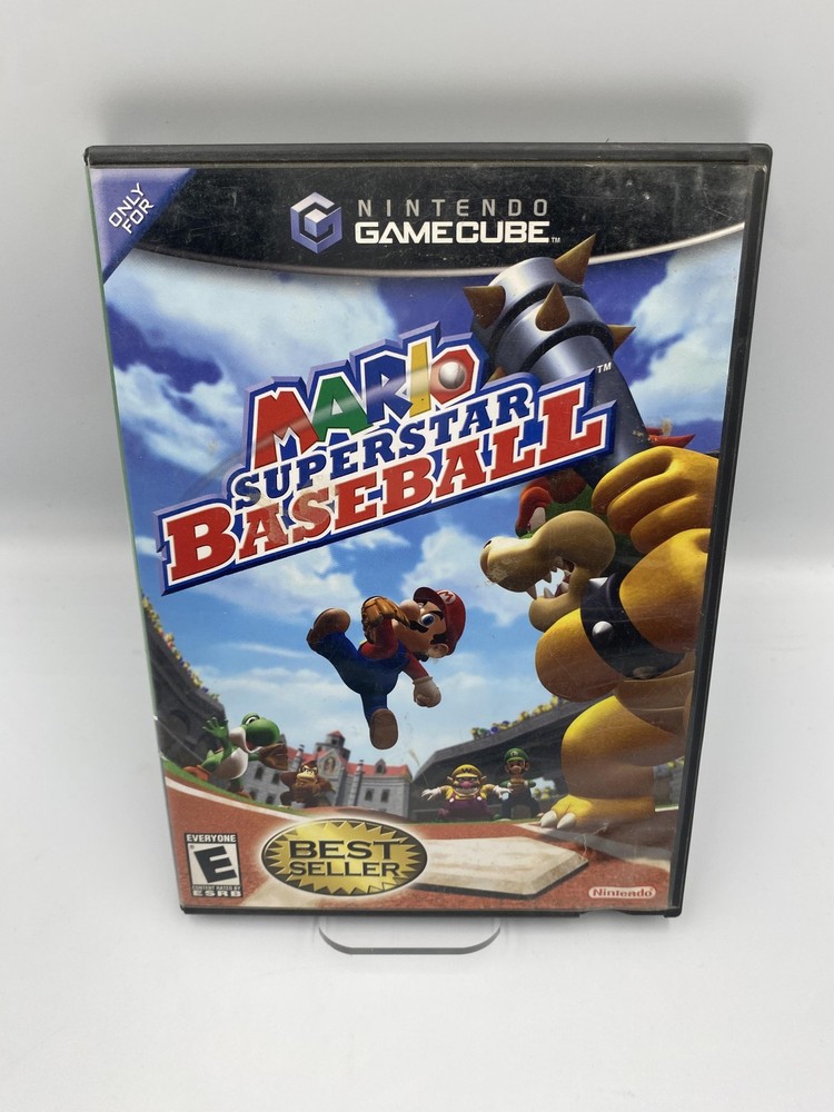 Mario Superstar Baseball Nintendo GameCube Case Only No Game