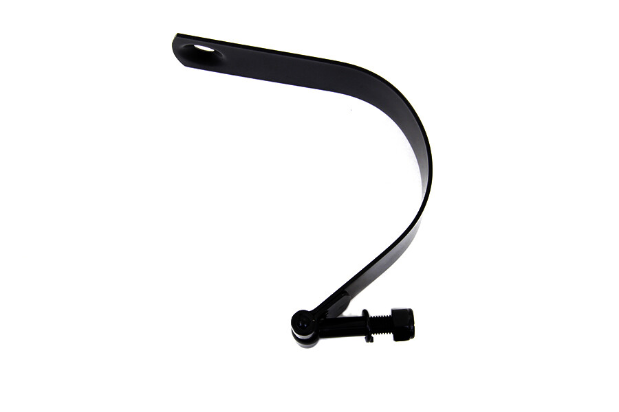 Black Generator Mount Strap fits Harley Davidson
