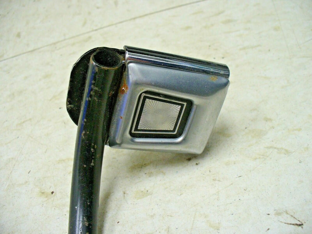 Window Net Mounting Bracket Kit Universal Black Chrome Button *USED*