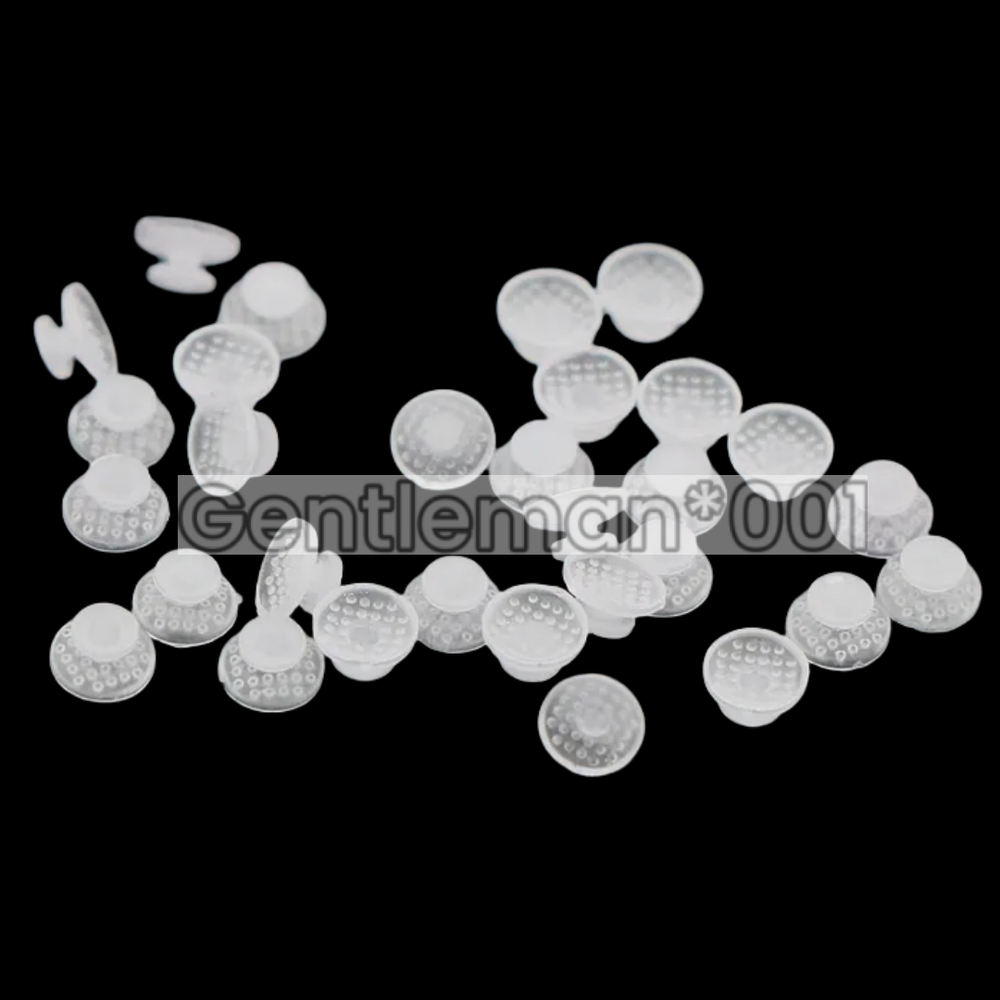 Dental Lingual Button Ceramic Clear Invisable Retainer Aligner Bondable Round