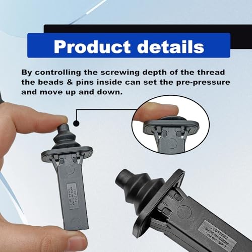 Fuel Tank Door Spring with Plunger & Boot Replacement Compatible with Chevy