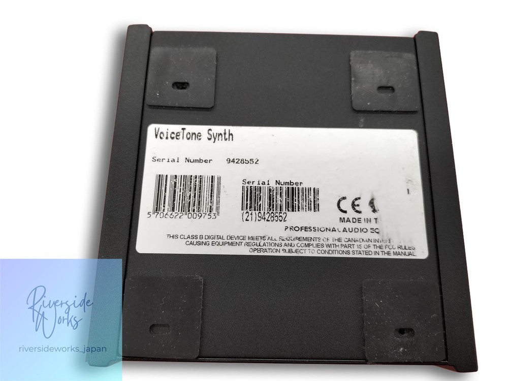 TC HELICON VoiceTone Synth Vocal Effects Processor JP