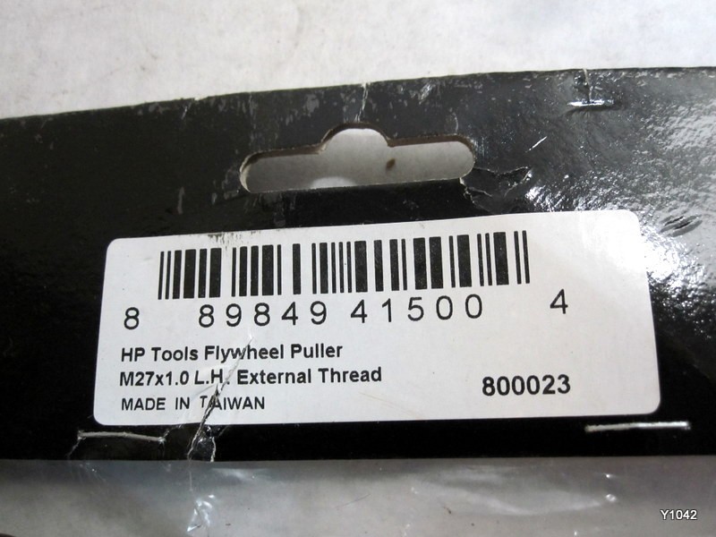 HP Tools Flywheel Puller M27x1.0 Left-Hand External Thread 800023