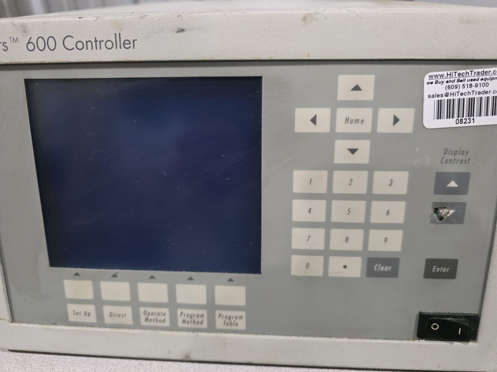 Waters 600 HPLC Multisolvent Delivery System Controller - Powers On