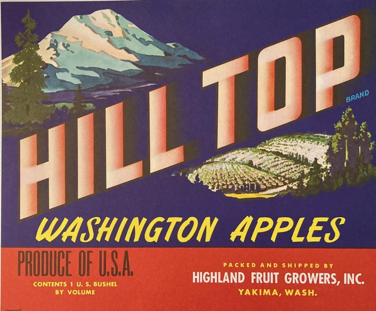 Lot of 10 1940 - 1963 Vintage Unused Crate Labels from various companies. (CLA)