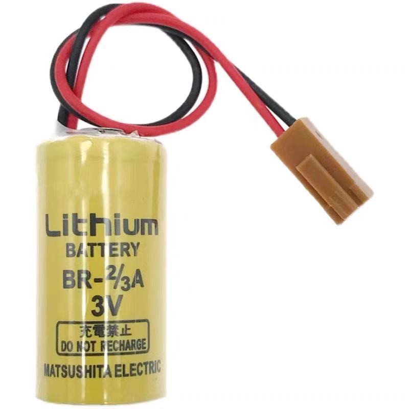 2x BR-2/3A 3V 1600mAh PLC Battery Replacement for FANUC A98L-0031-0006