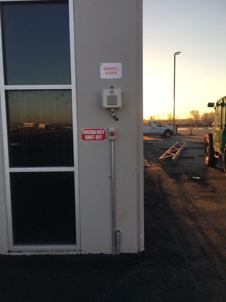 Overfill High Level Alarm w/ Test Button & Acknowledgment Switch for Veeder-Root
