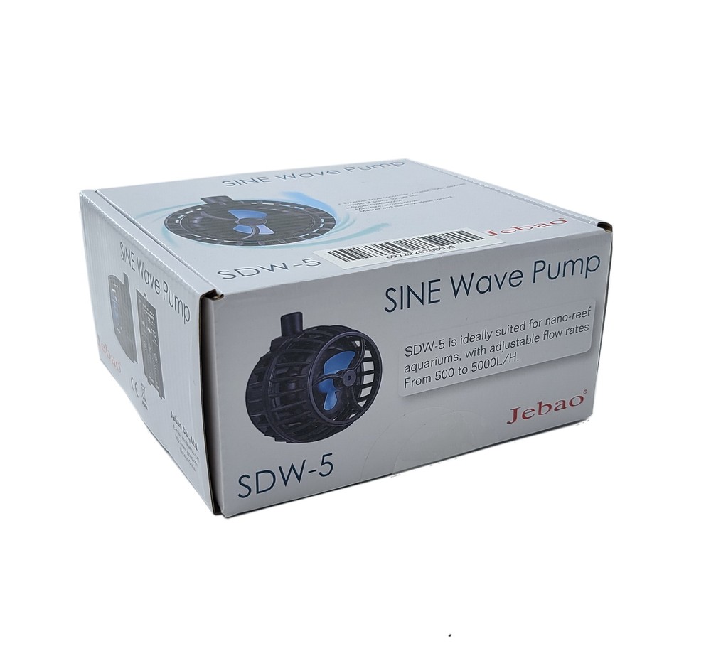 2pcs Jebao SDW-5 Wave Maker Flow Pump with Controller Reef Aquarium 1320GPH