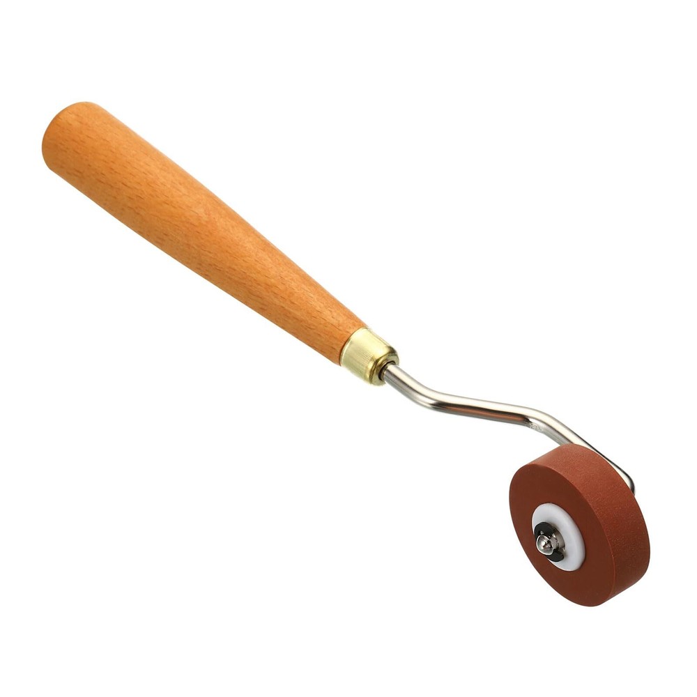0.4" Rubber Roller Brayer for Printmaking Craft Stamping & DIY Art Projects