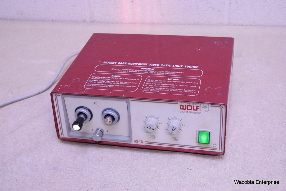 RICHARD WOLF FIBER OPTIC LIGHT SOURCE 4246 4246.001