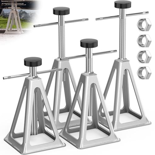 RV Stabilizers Jacks 4 Pack,Screw Jack Stands for RV Camper Travel Basic