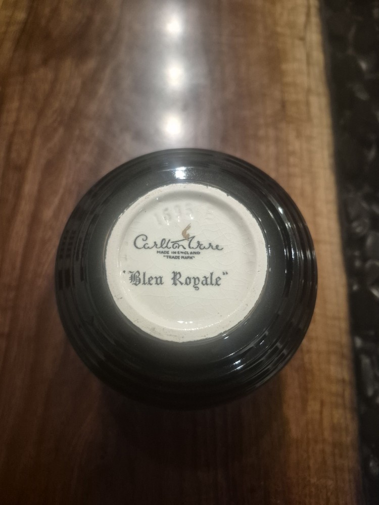 Art Deco Carlton Ware Bleu Royale
