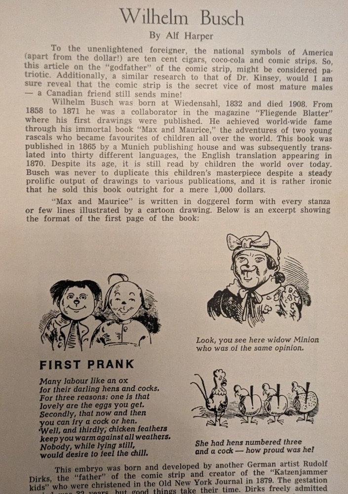 German Postal Specialist Aug '69 Wilhelm Busch German-American Club In Wiesbaden