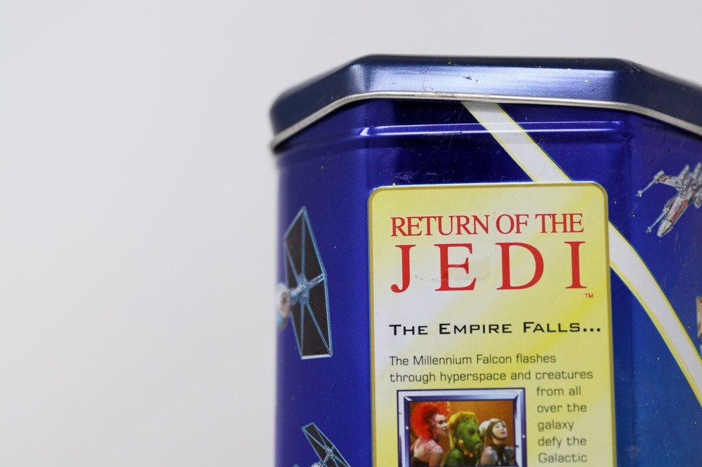 Star Wars Burton's Biscuits Tin 1997 complete with cookies