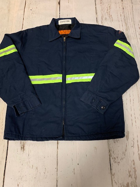 Red Kap Mens Enhanced Visibility Work Jackets Perma Lined Panel Technician JT50