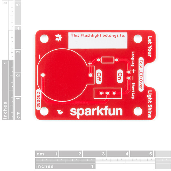 [ SparkFun KIT-14877 ] Basic Flashlight Soldering Kit