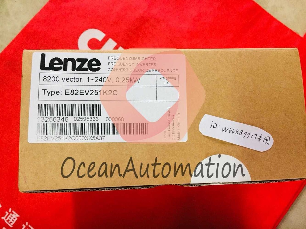 NEW LENZE INVERTER E82EV251K2C E82EV251_2C