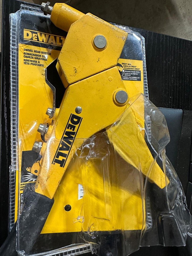DEWALT SWIVEL HEAD RIVET TOOL