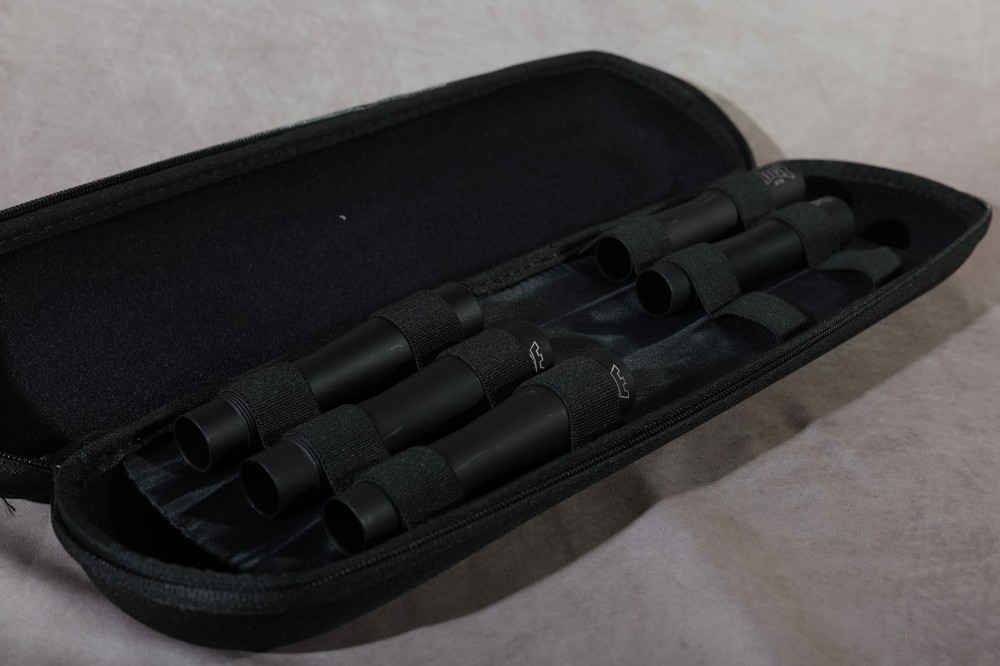 Tippmann A5 EDGE Paintball Barrel Backs-Black