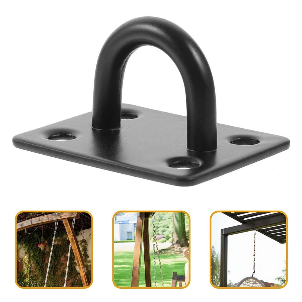 4 Pcs Eye Plate Hook Heavy Duty Ceiling Hooks Marine Application