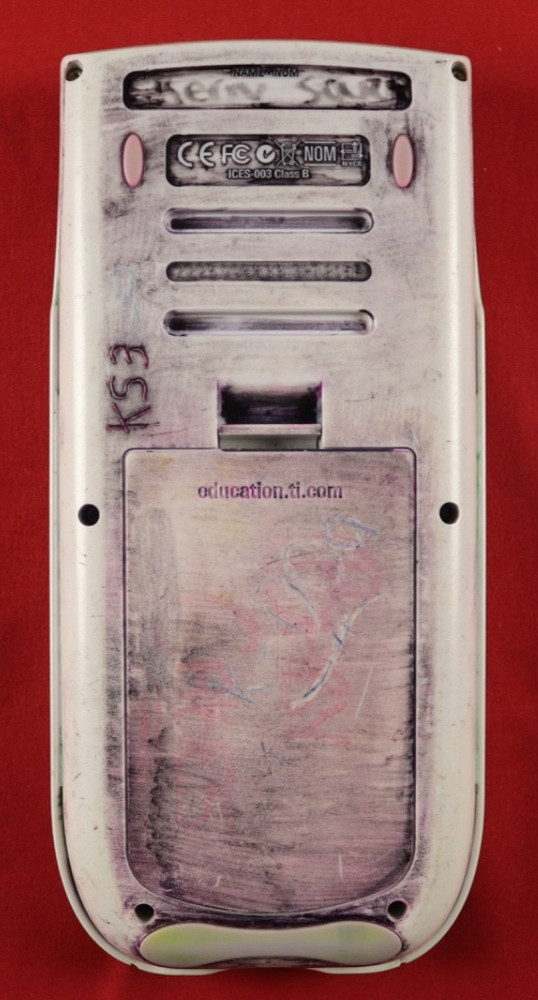 Texas Instruments TI-84 Plus Silver Edition Graphing Calculator - Green Gray