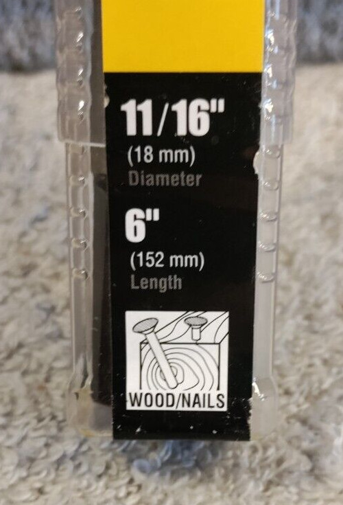 Klein Tools Ship-Auger Bit 11/16", 6" long - 53401