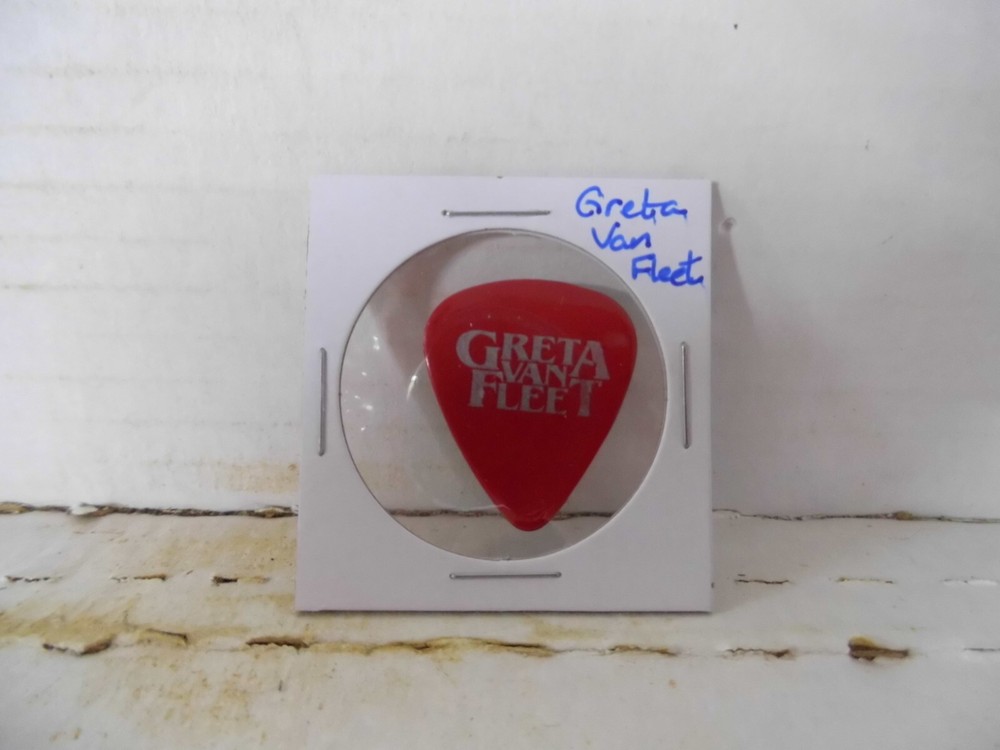 GRETA VAN FLEAT RED TOUR GUITAR PICK~READ DESCRIPTION (#26~7)