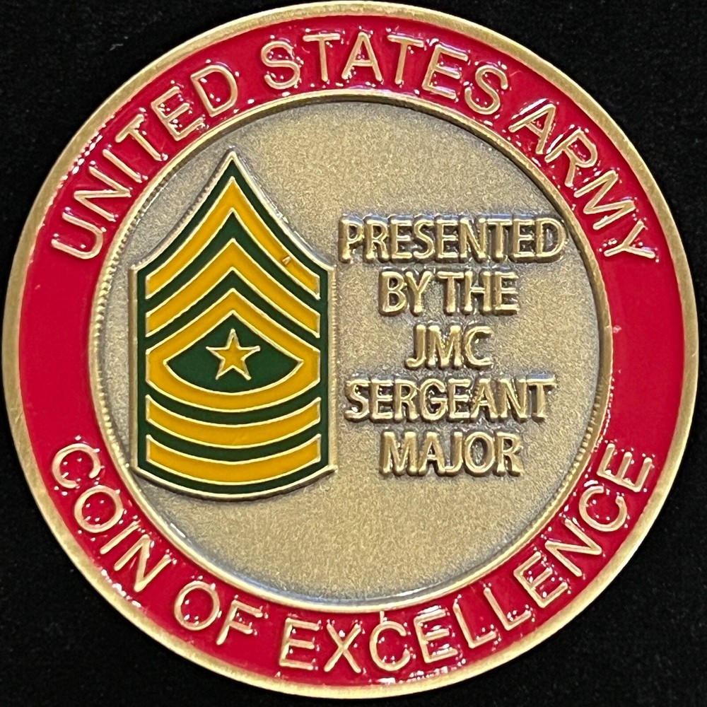 Joint Munitions Command JMC Sergeant Major Challenge Coin