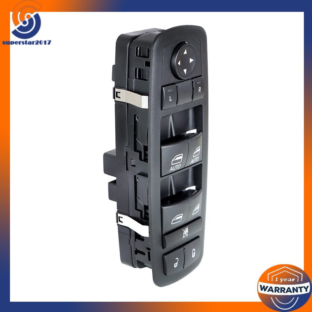 Left Window Control Switch Driver Side Power For 2011-2016 2017 Dodge 4-Door