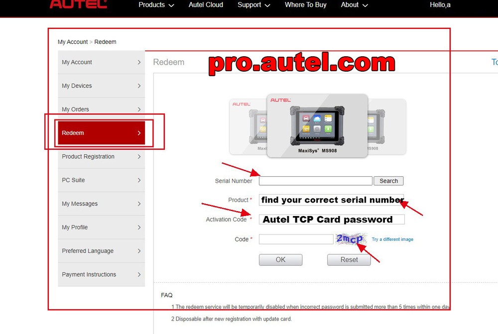 Autel Maxisys MS909 One Year Update Service