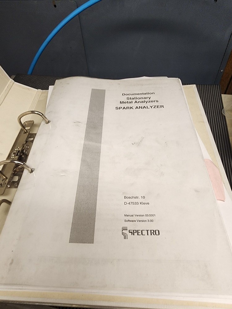 Spectro Max CCD LMX03 Spectrometer Metal Analyzer