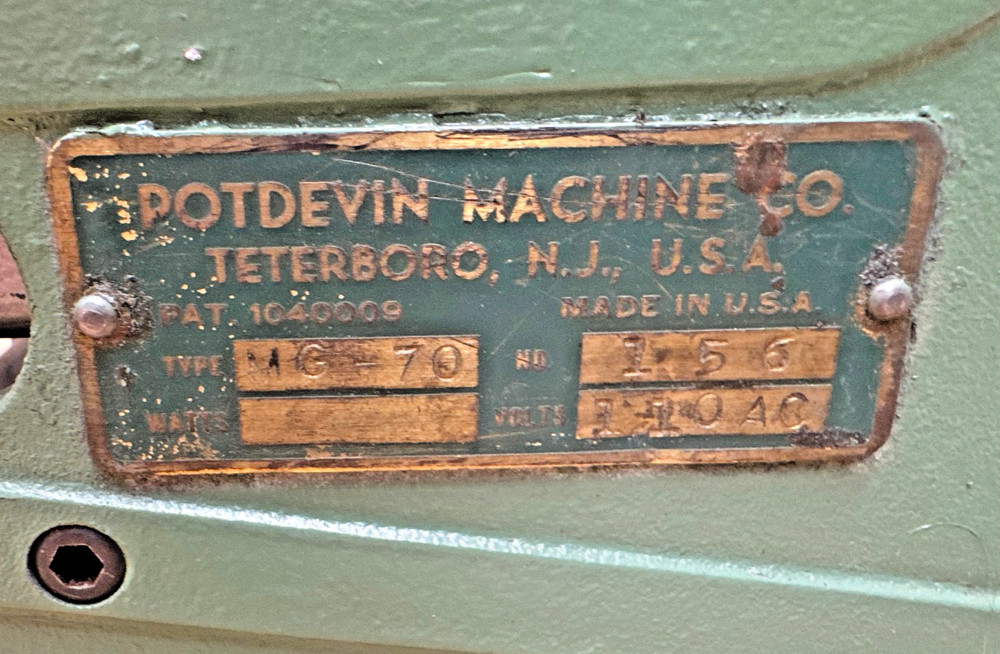 Potdevin 4" Margin Gluer-Edge Gluer