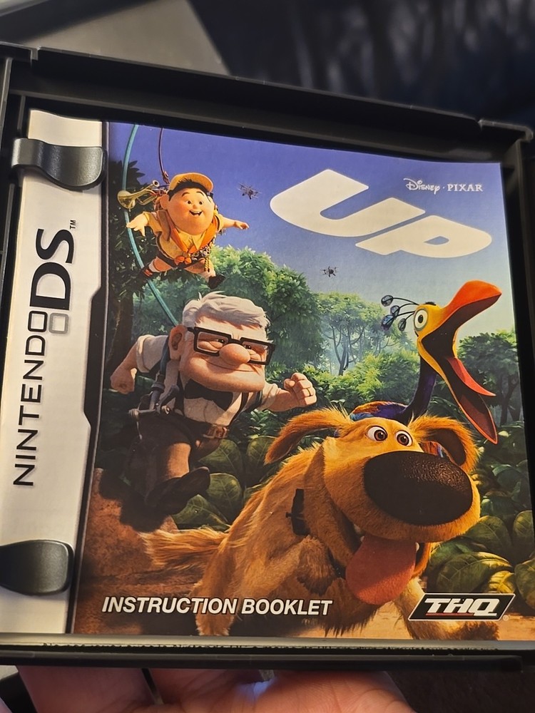 Up Disney Pixar Nintendo DS Empty Case And Manual only