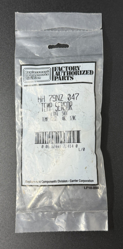 Carrier HH 79NZ 047 Temp Sensor